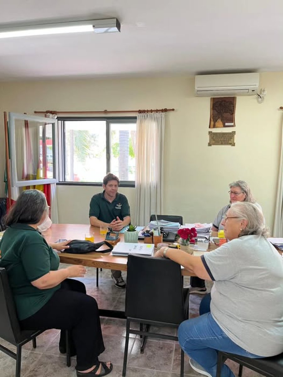 Vista general del encuentro en la Comuna.