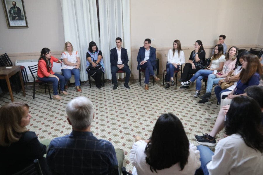 Viotti valoró el avance del plan y destacó el trabajo articulado entre la Provincia y el Municipio.