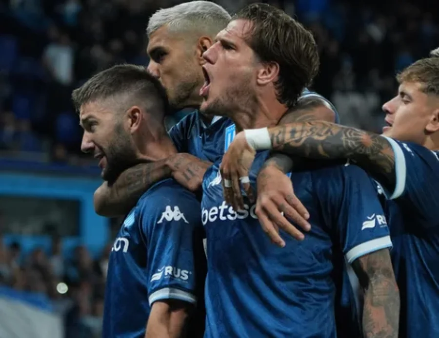 Racing viene de ganarle 1-0 a Defensa y Justicia.