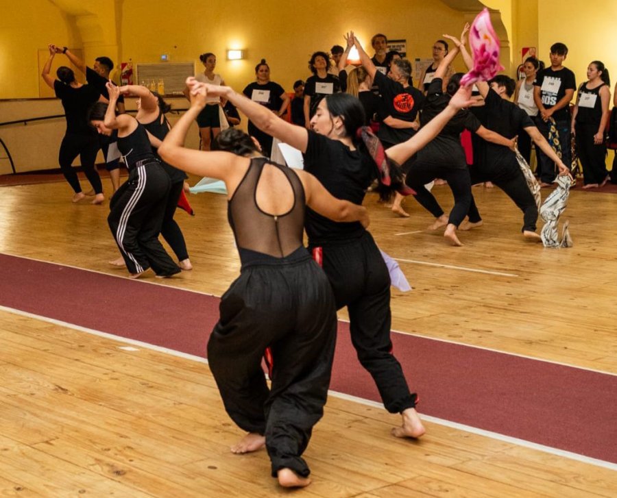 En total, son 40 bailarinas y bailarines.