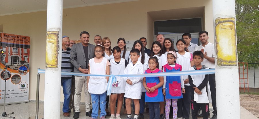 Con el corte de cintas quedó habilitada la obra.