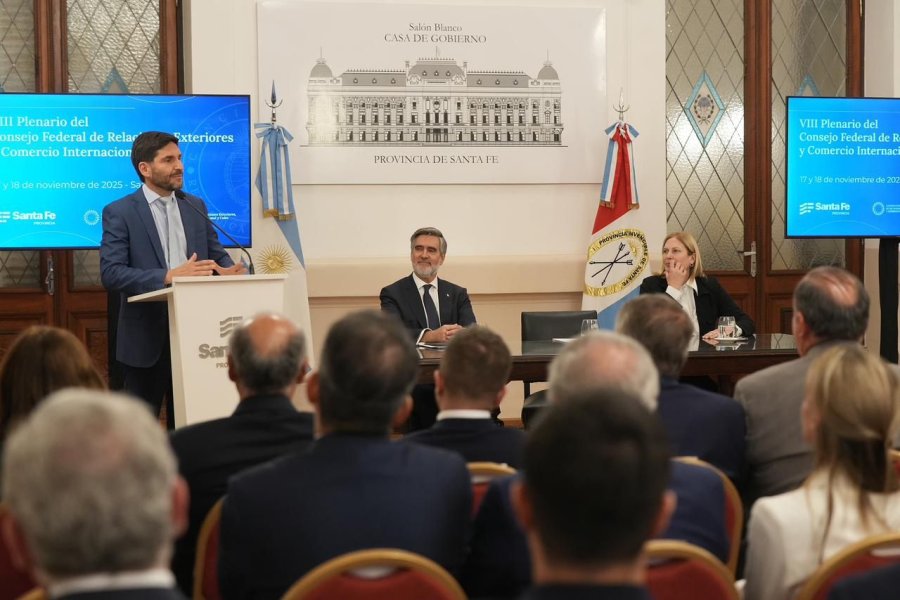 Pullaro destacó la importancia que Santa Fe le otorga a las exportaciones.