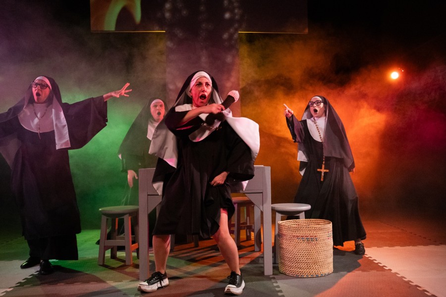 Hermanas tejedoras en Santa Fe