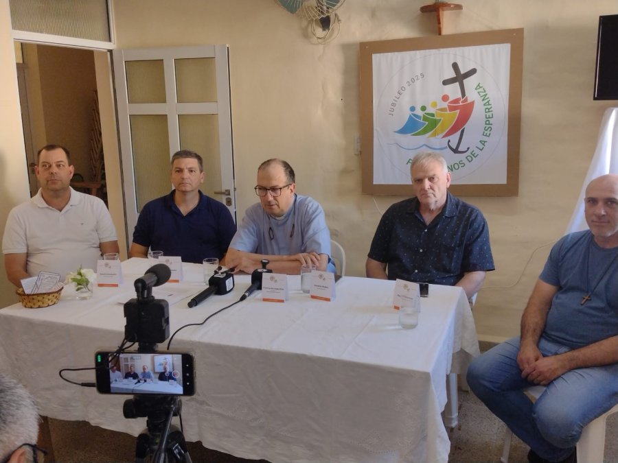 David Colombatto,Daniel Massacceci, Fernando Sepertino, Leandro Walker y Daniel Silvestroni.