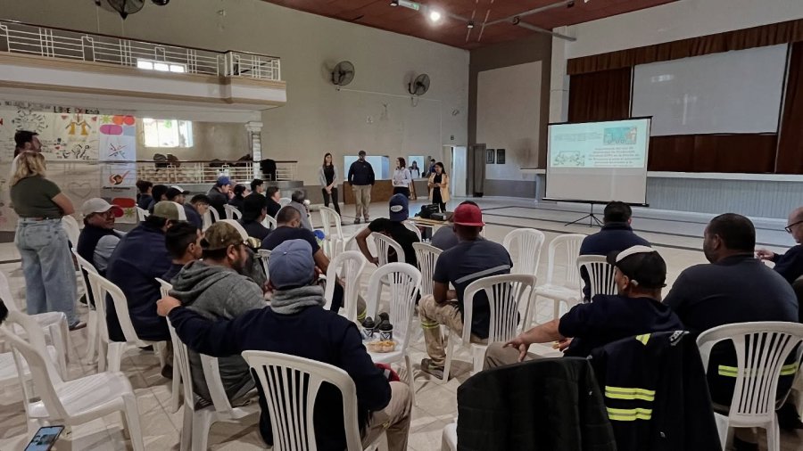 Vista general de la reciente capacitación.