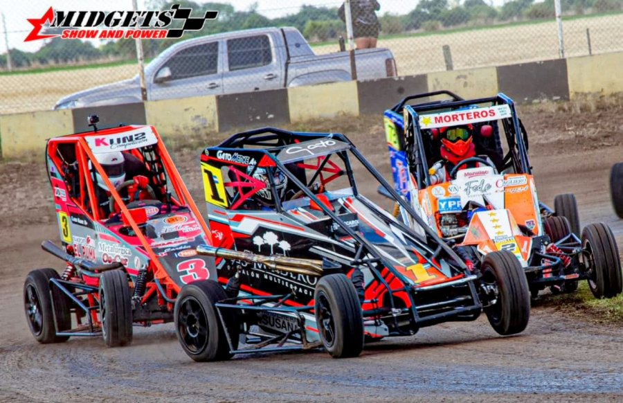 Fernando Merke (1), Luis Kunz (3) y Jeremía Molardo (3).