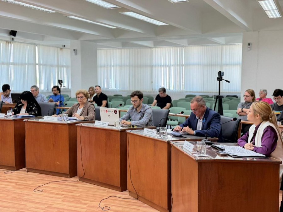 IMPULSO. La concejal Carla Boidi, del bloque oficialista, encabezó el contragolpe ante la ofensiva opositora por las compras municipales.