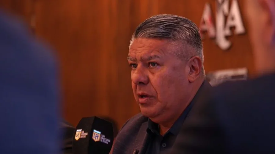Claudio Fabian Tapia, presidente de AFA.