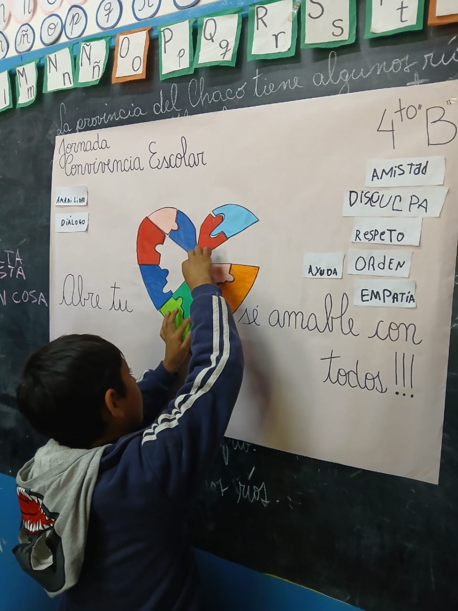 El programa Equipos soloidarios se sumó al acompañamiento que SanCor Salud brinda a las escuelas rurales.