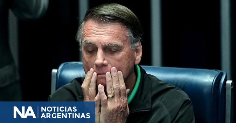 EX MANDATARIO. El expresidente brasileño Jair Bolsonaro, quien desde agosto cumplía su condena en un régimen de prisión domiciliaria, fue preso este sábado de forma preventiva.