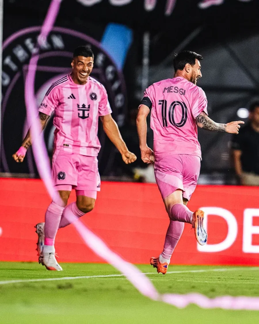 Messi - Suárez, la dupla goleadora del Inter Miami.