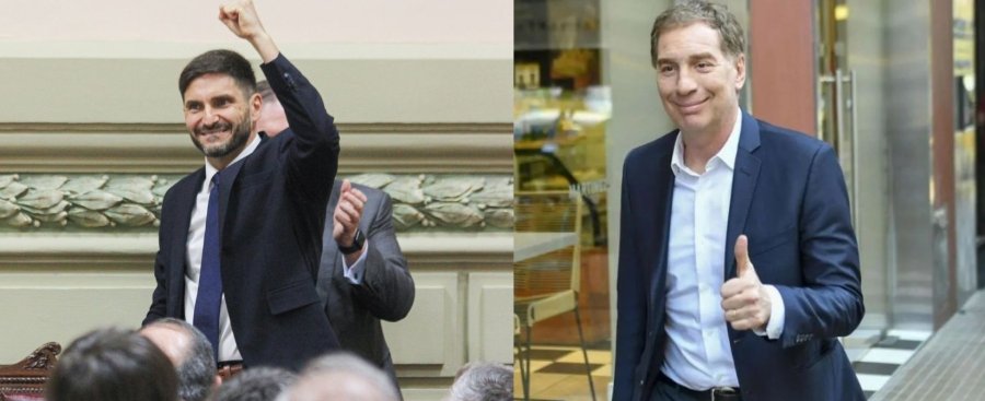 Pullaro y Santilli por ahora hablan por teléfono y se escriben por WhatSapp, pero no se reunieron para la foto.