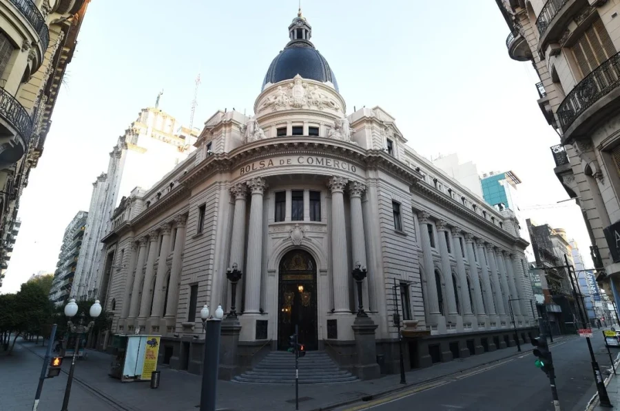 Edificio de la Bolsa de Comercio de Rosario.