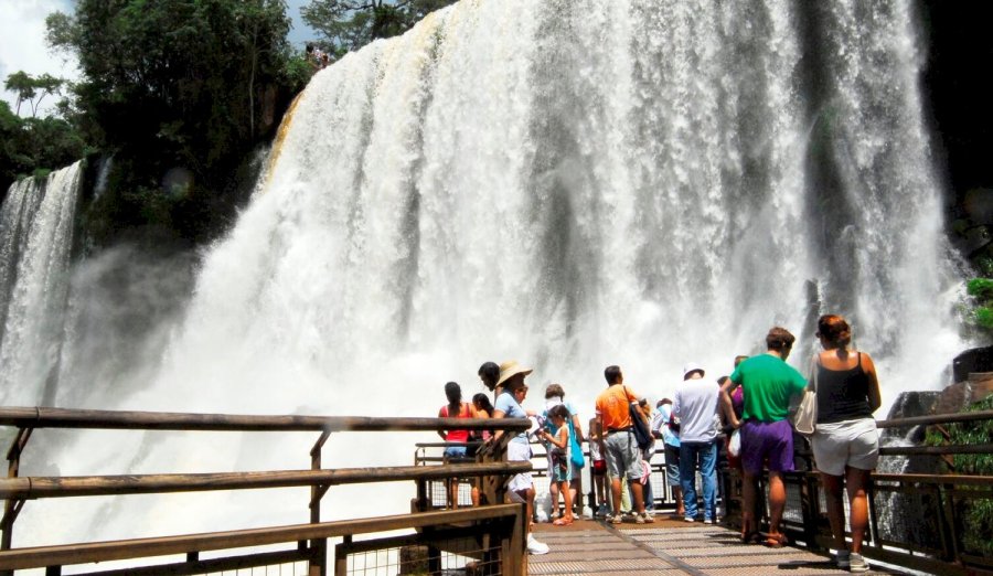 CATARATAS DEL IGUAZU. Fue uno de los destinos turísticos más elegidos por los argentinos para disfrutar de este último fin de semana XXL del año.