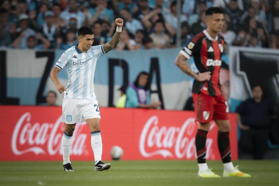 RACING LE GANÓ A RIVER