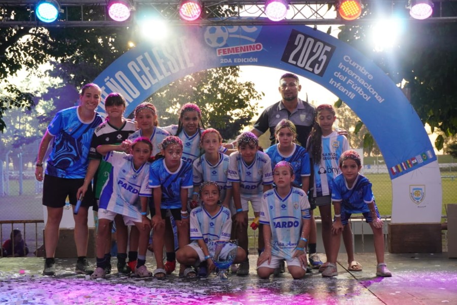 La segunda edición del “Sueño Celeste Femenino” tiene sus Campeonas