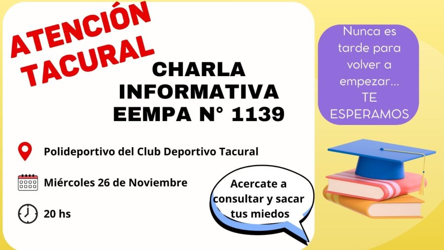 La invitación difundida por la Comuna.