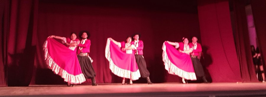 Las danzas criollas tiñeron de argentinidad la realización.