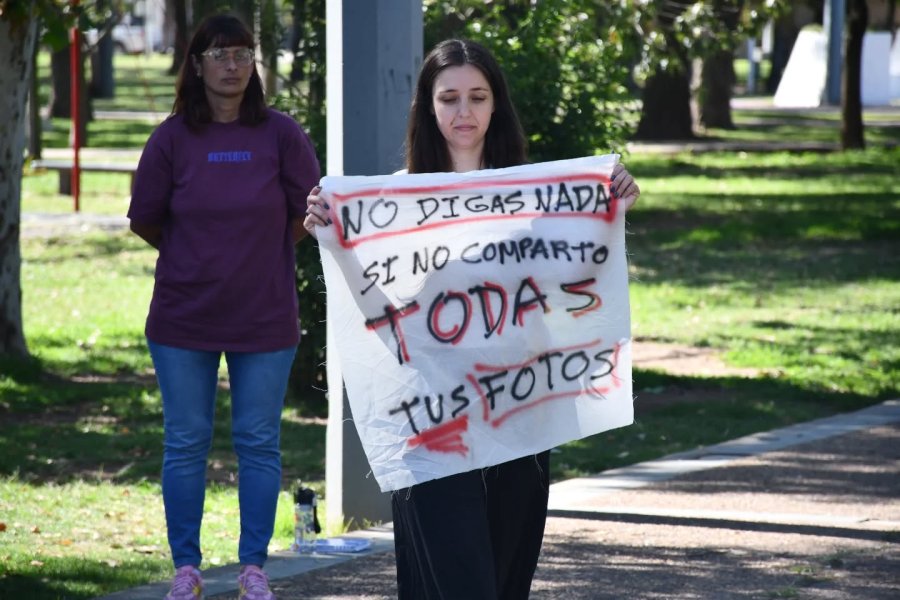 La actividad se desarrollo´esta mañana en plaza Libertad.