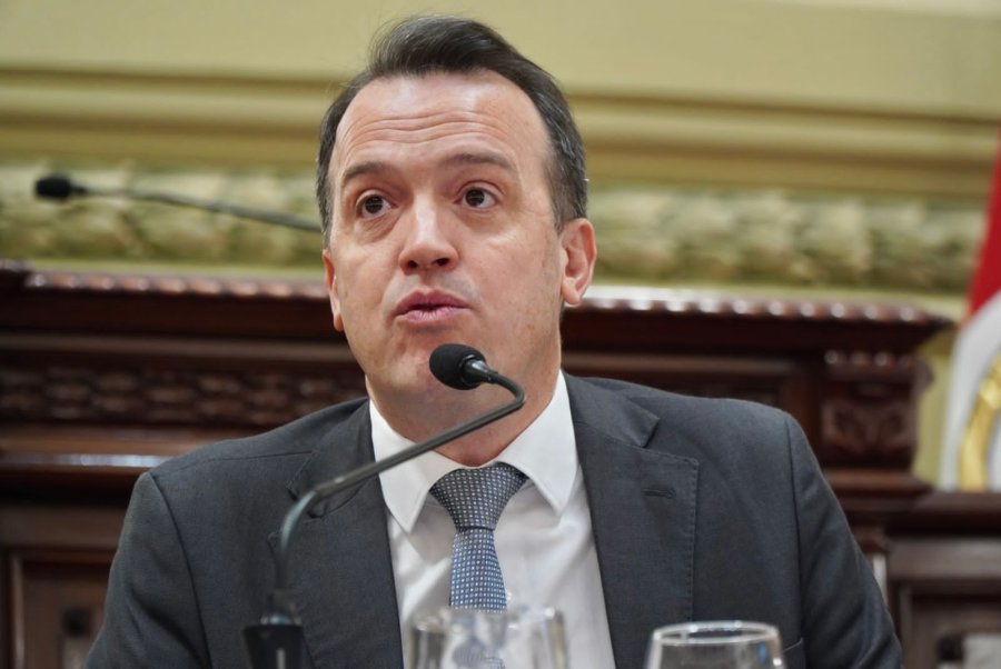 El diputado provincial, Joaqu&iacute;n Blanco, impulsor del proyecto de la nueva Ley Org&aacute;nica de Municipios santafesinos. (FOTO PRENSA DIPUTADOS)