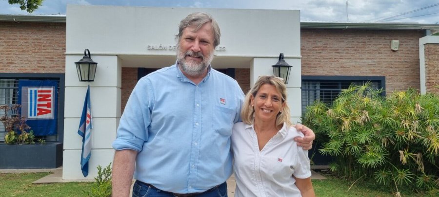 NESTOR FRANZ. El ingeniero agrónomo participó del evento y se encargó de remarcar la importancia de la diversificación productiva.