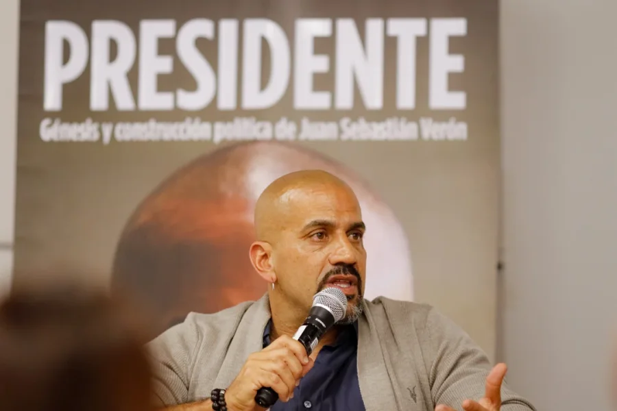 Juan Sebastián Verón, presidente de Estudiantes de La Plata.