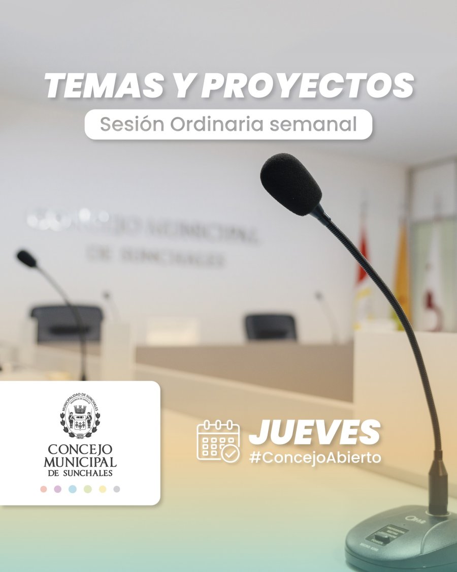 SESIÓN. Con esta imagen el Cuerpo anuncia su encuentro semanal.