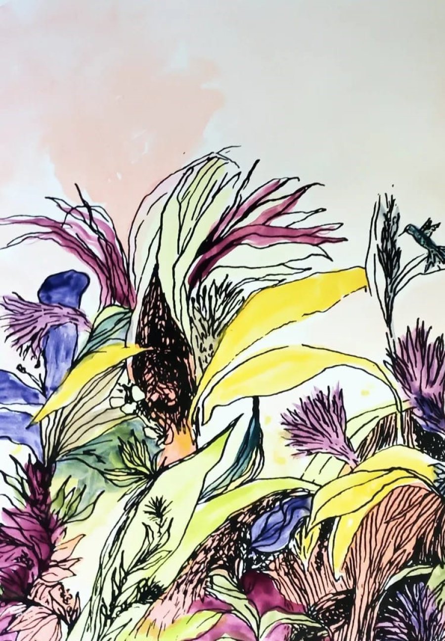 SU OBRA. Durante el verano, la artista estará presente con su obra en el país y en Brasil.