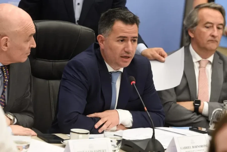 Gabriel Bornoroni, jefe del bloque de LLA en Diputados. (FOTO NA)