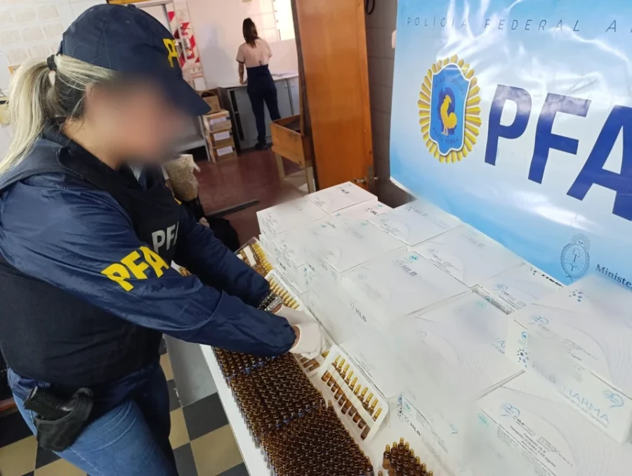 Las ampollas de fentanilo contaminado.