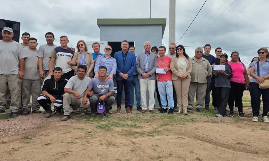 Participantes en la reciente ceremonia.