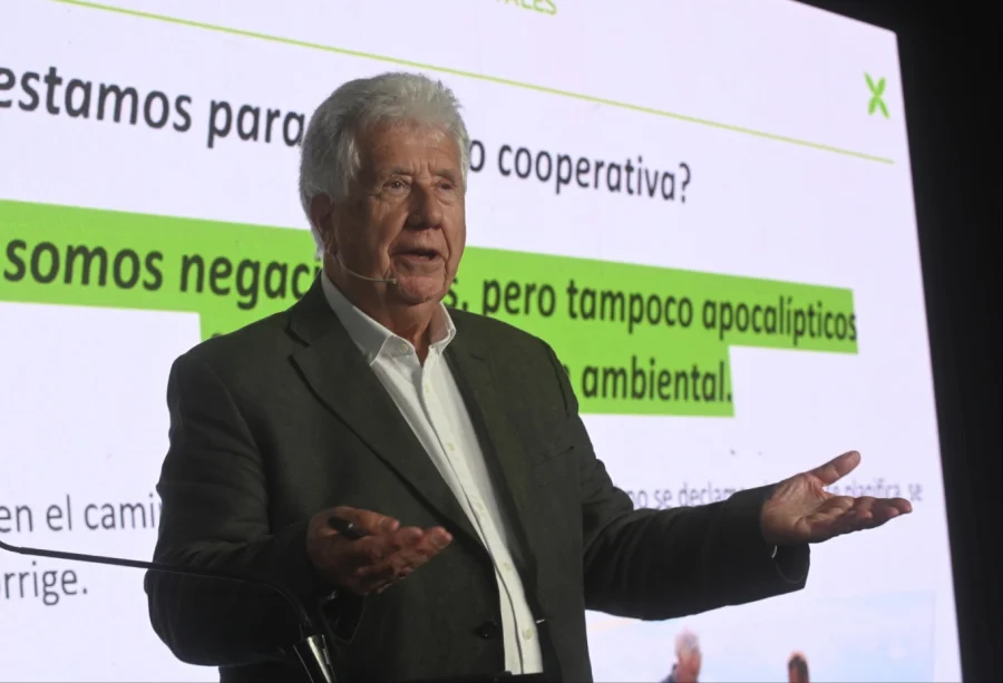 Ingeniero agrónomo Héctor Cattena, asesor de la Cooperativa Guillermo Lehmann.