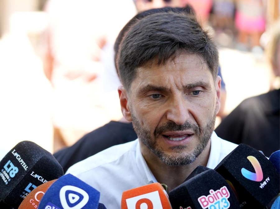 GOBERNADOR. Pullaro realizó declaraciones en Rosario sobre el bloque de Provincias Unidas en el Congreso.