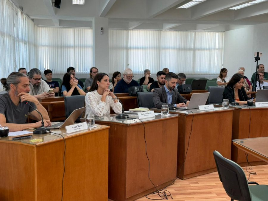 SESIÓN. El bloque opositor logró aprobar un duro proyecto contra la titular de la Región de Educación.