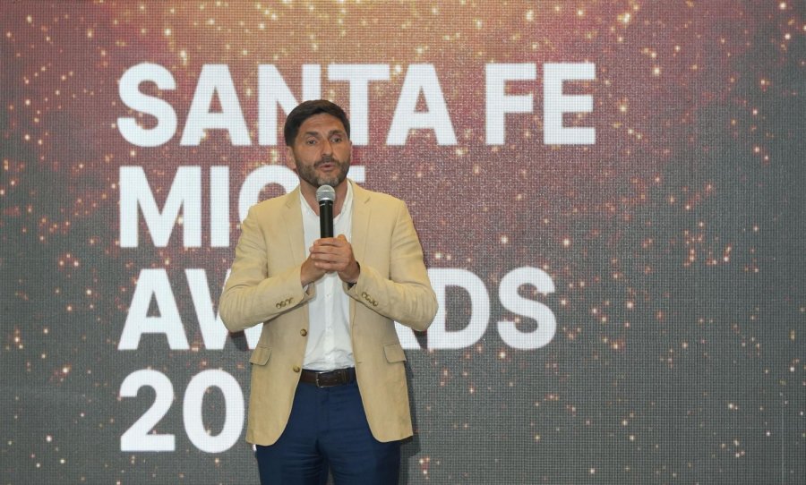 Pullaro en los Santa Fe MICE Award.
