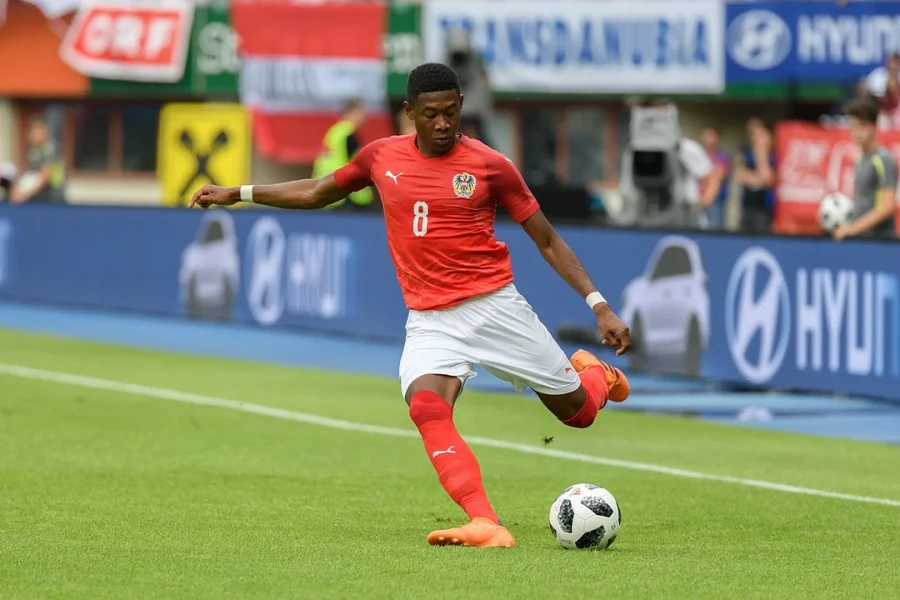 DAVID ALABA. La figura de Austria.