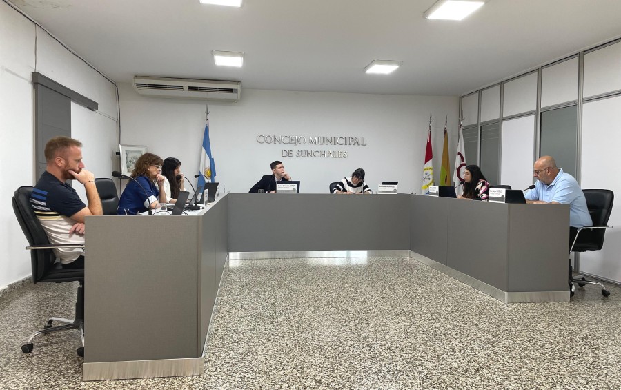 El Concejo Municipal en su encuentro de la víspera.