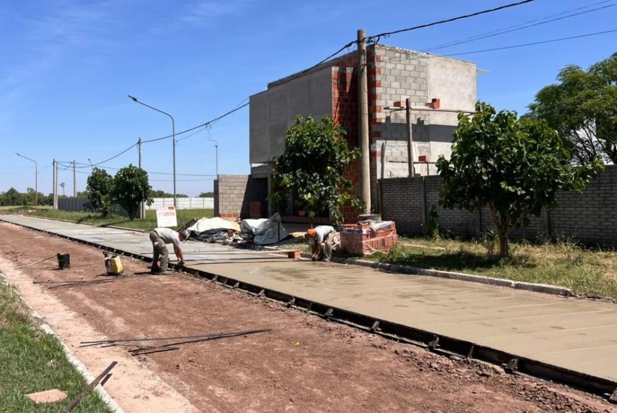 El sector recientemente intervenido.