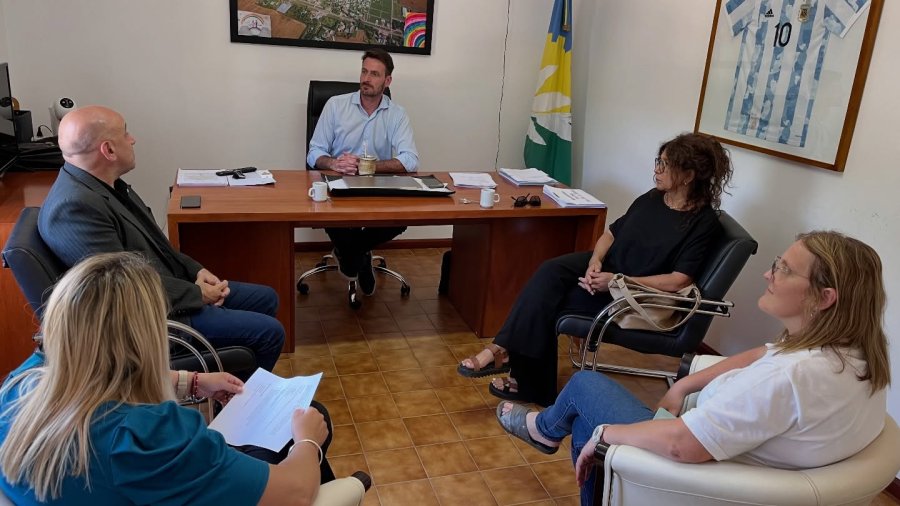 Vista general del encuentro.