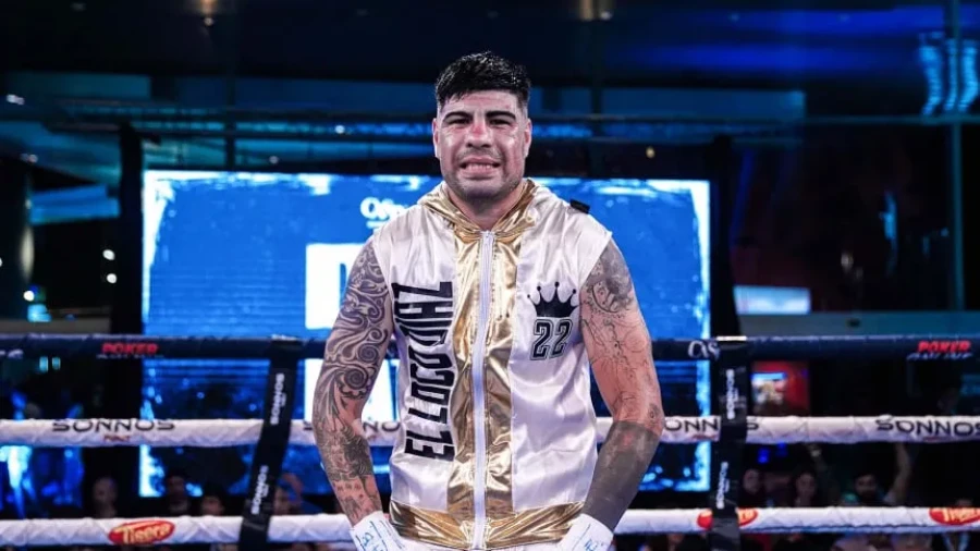 BUEN CIERRE DE AÑO. El rafaelino ganó por nocaut.