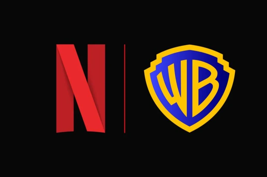 Los logos de Netflix y Warner Bros.