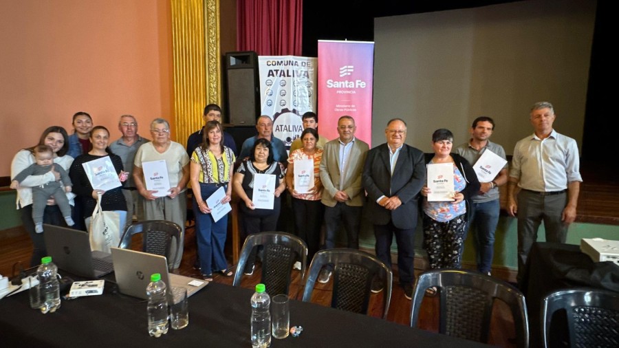 También se realizó la entrega de una vivienda correspondiente al Plan Lote Propio.