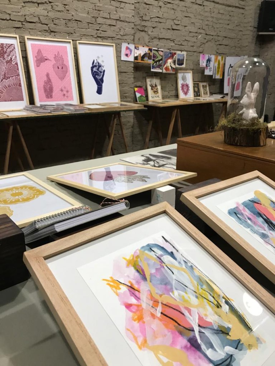 Mercado de Arte y Diseño en La Máscara.