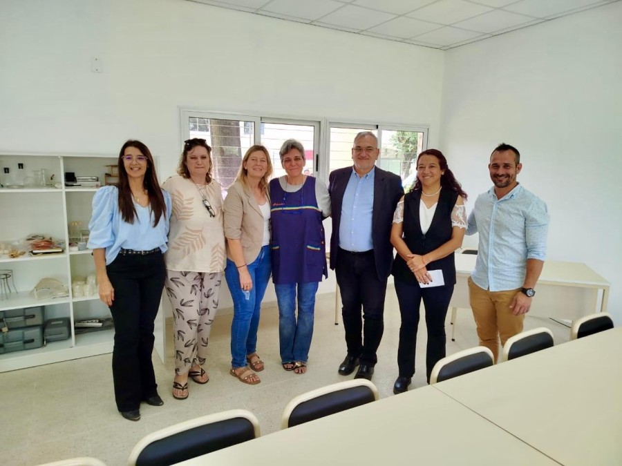 Un instante del acto inaugural.