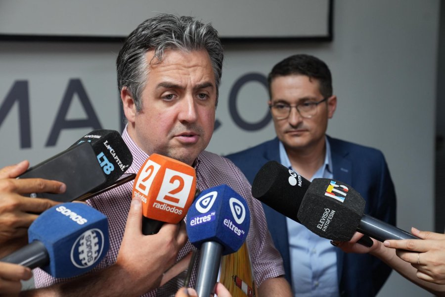 PABLO COCOCCIONI. El ministro de Justicia y Seguridad de Santa Fe expuso sobre la baja de la violencia letal, la política penitenciaria y las prioridades para la próxima etapa.