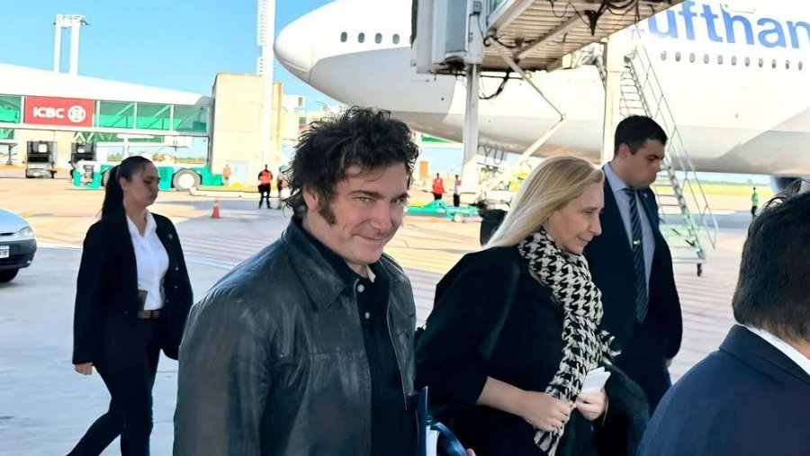 VUELVE AL PAIS. Tras un giro inesperado, Milei suspendió su agenda en Noruega y este jueves regresará a la Argentina.