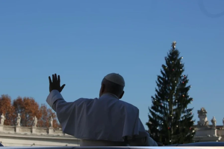El Papa durante la audiencia general de ayer, miércoles 10.