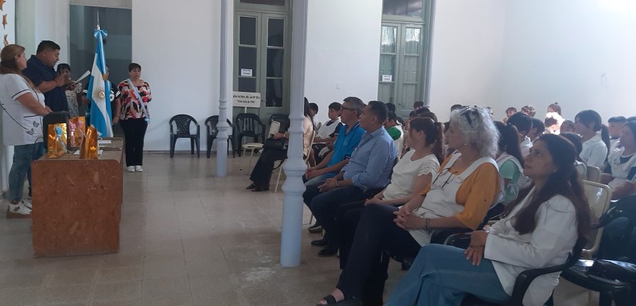 Vista general del reciente acto.