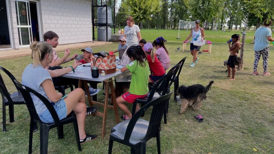 Un momento de las actividades de cierre.