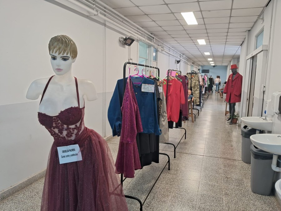 Las instalaciones se llenaron de color y originalidad.